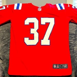 Youth Damien Harris New England Patriots Red Game Jersey Size M
